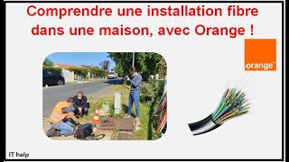 Comment ce déroule une installation de fibre avec Orange [upl. by Kcirdnek]