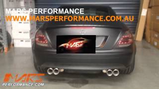 Mars Performance Exhaust System for Mercedes Benz R171 SLK 350 [upl. by Mihcaoj]