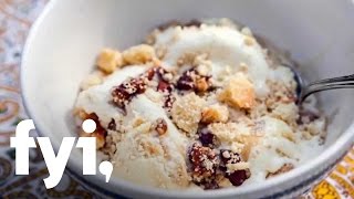 Panna Cooking Hacks Ice Cream No Ice Cream Machine Required by Stephanie Izard  FYI [upl. by Sanger]