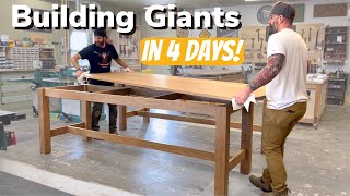 I Really Thought We Could Do It  Building Giant Tables [upl. by Gustin]