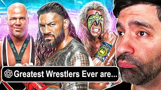 25 Greatest WWE Superstars of ALL Time According to ChatGPT [upl. by Chao]