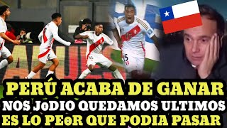 CHILENOS Se ENTERAN en VIVO que PERÚ GANÓ y LOS DEJO EN LA C0LA ¡ES LO PE0R que PODIA PASAR [upl. by Coit]