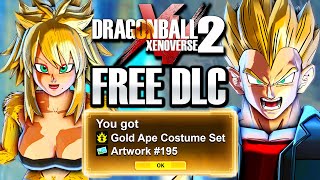 NEW XENOVERSE 2 UPDATE  FREE UNLOCKABLES  Dragon Ball Xenoverse 2 DLC Pack 13 March 2022 [upl. by Nerita852]