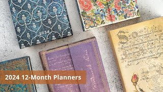 Paperblanks 2024 12Month Planners [upl. by Nonnah]