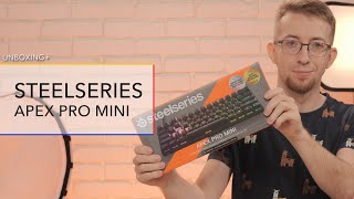 SteelSeries Apex Pro Mini – unboxing  pierwsze wrażenia – RTV EURO AGD [upl. by Flossi]