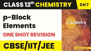 pBlock Elements Group 18  One Shot Revision  Class 12 Chemistry Chapter 7 [upl. by Aicert]