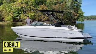 On The Water Review of the 2021 Cobalt R6 Wow what a beauty on the lake [upl. by Farrar31]