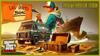 Every Location You Need Gun Van Shipwreck Dealers amp Posters  GTA 5 Online Nov 2nd [upl. by Coats746]