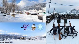 EP118☃️☃️ 9° CELSIUS  SNOWFALL VLOG ☃️zutovivillagebrothers [upl. by Drummond]