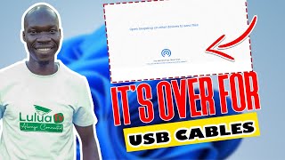 How To Transfer Files From The Laptop To The Phone WITHOUT USB Cable [upl. by Barraza]