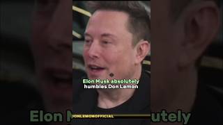 Elon Musk ABSOLUTELY HUMBLES Don Lemon [upl. by Yelrac995]