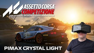 Assetto Corsa Competizione  VR Pimax Crystal Light 90Hz Upscale Mode [upl. by Yraeg]