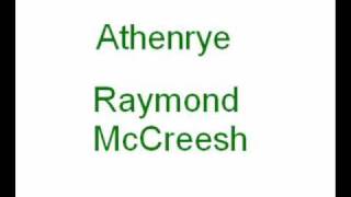 Athenrye  Raymond McCreesh Live [upl. by Aynotal]