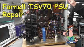 No100  Farnell TSV70 Power Supply Repair nearly [upl. by Ttihw]