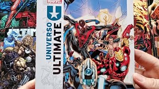 Folheando o Novo UNIVERSO ULTIMATE da MARVEL [upl. by Enom]