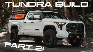 2024 Toyota Tundra Build  Armor  Racks  Suspension [upl. by Cicenia]