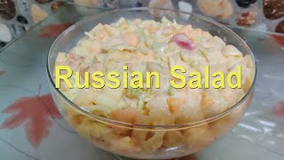 Russian Salad  how do you make russian salad [upl. by Ihpen]