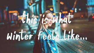 JVKE  this is what winter feels like Lyrics [upl. by Yderf]