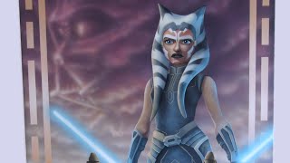 Painting Ahsoka Tano [upl. by Amathist]