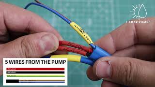 MultiFlow ACDC Solar Water Pump  Intelligent Controller Wiring [upl. by Argyle]