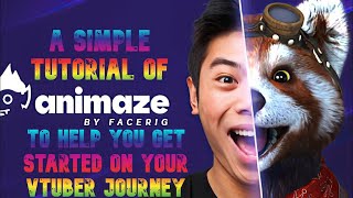 ANIMAZE TUTORIAL AnimazebyFacerig [upl. by Nelaf]