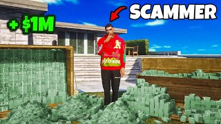 Making MILLIONS By SCAMMING In GTA 5 RP [upl. by Ainoval]