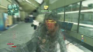 INSANE MW3 THROWING KNIFE MONTAGE [upl. by Mafala927]