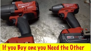 Milwaukee M18 38quot Impact Wrench 2754 20 [upl. by Anaujat]