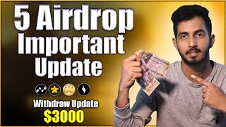 Airdrop Updates  XION MEMEFI MAJOR Node pay Wallet update  Listing amp Withdraw Update [upl. by Pownall]