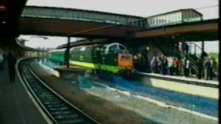 Deltic 55022 trip to York April 2002 [upl. by Aikemehs]