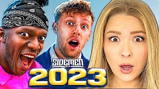 Americans React To 46 MINUTES OF FUNNIEST SIDEMEN MOMENTS 2023 [upl. by Rocray508]