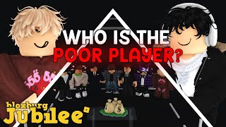 6 RICH PLAYERS vs 1 SECRET POOR PLAYER  Roblox Bloxburg [upl. by Kcam719]