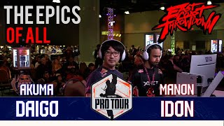 THE EPICS OF ALL DAIGO UMEHARA VS IDOM  East Coast Throwdown  Capcom Pro Tour 2024 ▰ [upl. by Duester]