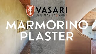 MARMORINO PLASTER  Instructions and more  Vasari Lime Plaster amp Paint [upl. by Eilac]