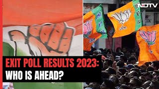 Exit Polls 2023 LIVE  Close Race In Madhya Pradesh Congress Ahead In Chhattisgarh  NDTV LIVE TV [upl. by Norb]