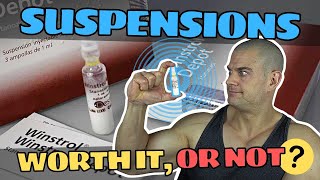 TEST TREN amp WINSTROL Suspensions Worth It Or Not [upl. by Nosnhoj583]