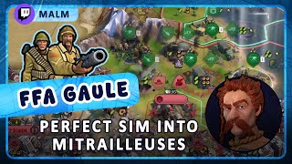 FFA CIVILIZATION 6  Mitrailleuses et TRAHISON [upl. by Samal850]