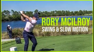 2021 Rory Mcilroy Beautiful Golf Swings amp Slow Motion [upl. by Ennasil]