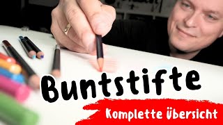 Buntstifte  Komplette Übersicht und Tipps für den Alltag [upl. by Ahsyekal]