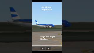 Aerolíneas Argentinas en rfs recommended rfs aviation flight airplane [upl. by Arata]