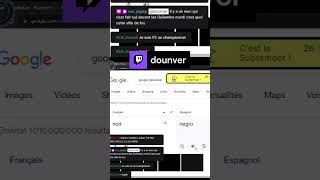 Comment on dit quotnoirquot en espagnol  😅  dounver sur Twitch [upl. by Airaet]