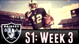 Madden 13  Oakland Raiders CC S1Week 3 vs Pittsburgh Steelers  Connected Careers Episode 6 [upl. by Staffan]