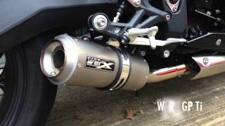 Pipewerx Exhaust Triumph Street Triple 675 2012 [upl. by Zelma]