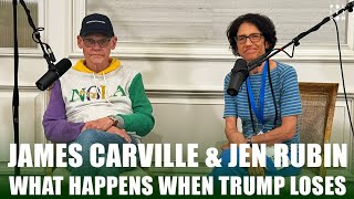 What happens when Trump loses the election  Jen Rubin amp James Carville LIVE from The DNC [upl. by Waki777]