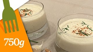 Ajo Blanco ou Gaspacho à lail  750g [upl. by Sergu792]