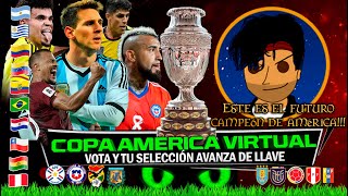 HISTÓRICO CONMEBOL VS CONCACAF 🔥 VOTA y tu selección avanza de llave 🏆 COPA VIRTUAL AMÉRICA 2024 [upl. by Adall]