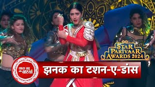 Jhanak aka Hiba Nawabs Unique Dance Performance At Star Parivaar Awards 2024  SBB [upl. by Melton103]