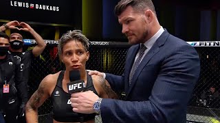 Amanda Lemos Octagon Interview  UFC Vegas 45 [upl. by Atte534]