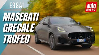 Essai Maserati Grecale Trofeo  sous les vents de Neptune [upl. by Eelsnia]