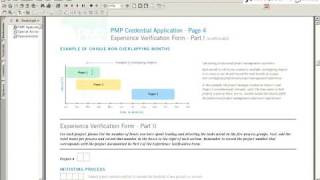 FILLING THE PMP EXAM FORM VERIFY YOUR PMP EXAM ELIGIBILITY [upl. by Akirea645]